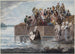 an Anabaptist immersion in Philadelphia during a storm - Pavel Petrovich Svinin — artwork view