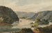 View of the Potomac at Harpers Ferry - Pavel Petrovich Svinin — artwork view