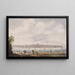 Albany New York - Pavel Petrovich Svinin — framed artwork on a wall
