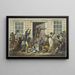 Black Methodist Meeting Painting - Pavel Petrovich Svinin — framed artwork on a wall