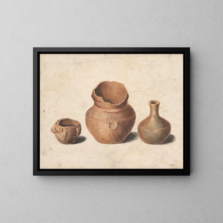 Indian Antiquities Painting - Pavel Petrovich Svinin — framed artwork on a wall