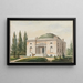 L'Académie des beaux-arts de Pennsylvanie, Philadelphie - Pavel Petrovich Svinin — framed artwork on a wall