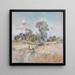Landscape - Giuseppe Casciaro — framed artwork on a wall