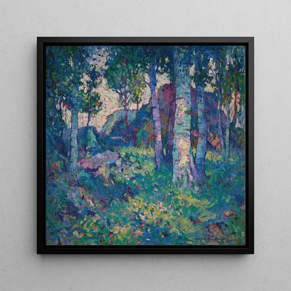 Landscape - Hugh Henry Breckenridge — framed artwork on a wall