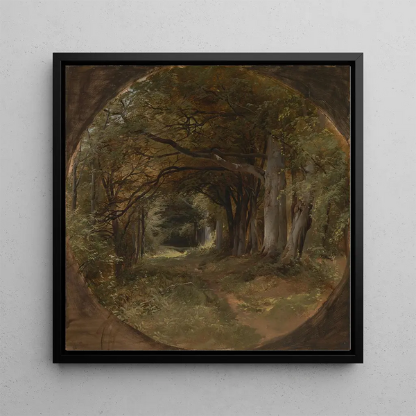 Landscape Painting - John Middleton — framed artwork on a wall