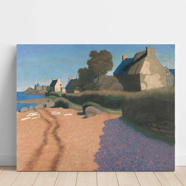 Reproduction of the painting Landscape Painting of Loguivy by Félix Vallotton