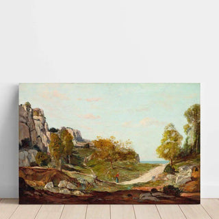 Paysage à Saint-André, près de Marseille de Paul Gauguin | Reproduction Tableau Décoration murale affiche copie
