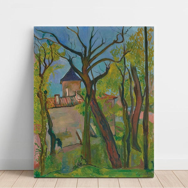 Reproduction of the painting Landscape Painting of Saint-Bernard (Ain) - Suzanne Valadon