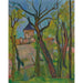 Reproduction of the painting Landscape Painting of Saint-Bernard (Ain) - Suzanne Valadon