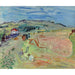 Reproduction of the painting Landscape with Wheat Field and Oxen - Raoul Dufy