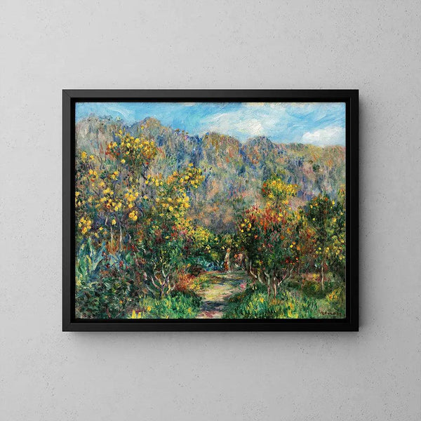 Reproduction of the painting Landscape with Mimosas - Pierre-Auguste Renoir