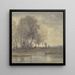 Landscape with Peasant Houses Under Large Trees - Peter Burnitz — wall display of the artwork