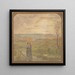 Landscape with a Couple Walking - Jean Joseph Enders — framed artwork on a wall