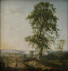 Landscape with a large tree - Johan Christian Dahl — artwork view