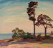 Coastal Landscape Painting of Saaremaa - Nikolai Triik — artwork view