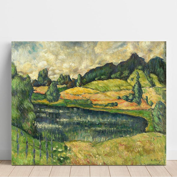 Reproduction of the painting Landscape Painting of Estonia - Konrad Mägi