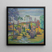 Landscape Painting of Otep - Johannes Einsild — framed artwork on a wall