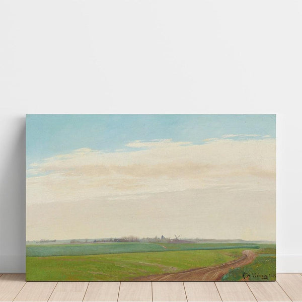 Reproduction of the painting Summer Landscape Painting, Baldersbrønde - Laurits Andersen Ring