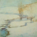 Winter Landscape Painting - John Henry Twachtman — artwork view