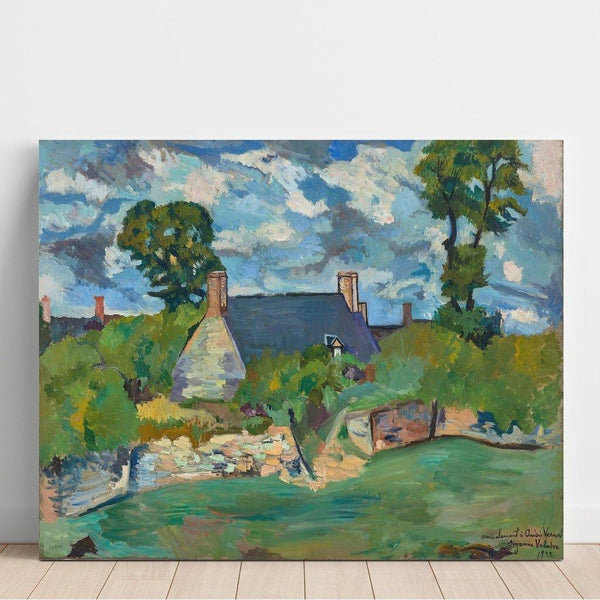 Reproduction of the painting Landscape of Broom - Suzanne Valadon