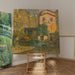 Reproduction of the painting Landscape Painting of the Ligurian Riviera, Italy - Carl Moll
