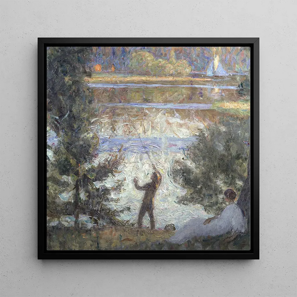 Landscape of Tyres Park - Richard Bergh — framed artwork on a wall