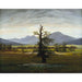 Reproduction of the painting Village landscape painting in the morning light - Caspar David Friedrich