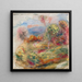 Landscape of the South - Pierre-Auguste Renoir — framed artwork on a wall