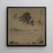 Landscape in Ink - Fang Congyi — framed artwork on a wall