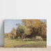 Reproduction of the painting Summer Landscape Painting with Cows - Alfred Zoff