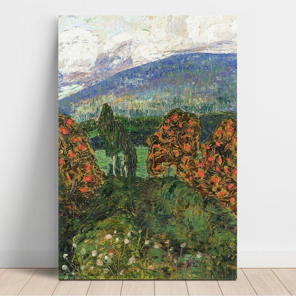 Reproduction of the painting Norwegian Landscape Painting - Konrad Mägi