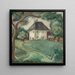 Landscape near Tebo - Cyprin Majernk — framed artwork on a wall