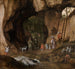 Landscape painting with nomadic families 2 - Cornelis van Dalem — artwork view