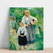 Reproduction of the painting Traditional Costume Peasants Painting - Moïse Kisling