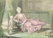 Third sketch for the painting of Caroline Mathilde and Frederik - Peder Als — artwork view