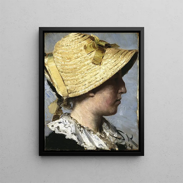 Anna Ancher - Peder Severin Krøyer — framed artwork on a wall