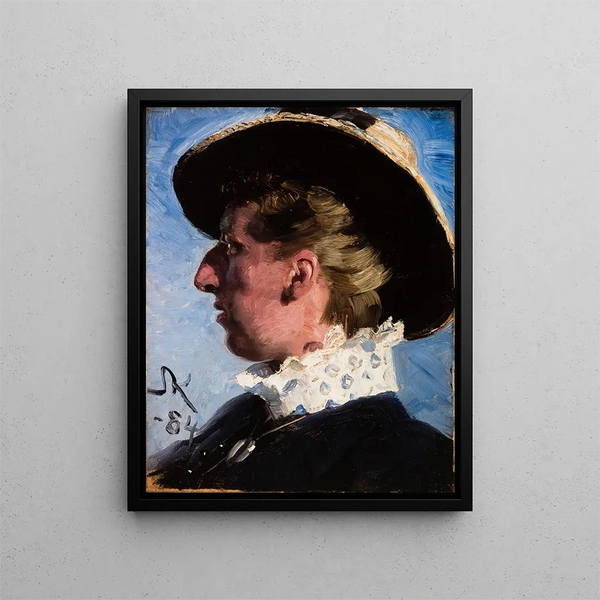 Anna Palm - Peder Severin Krøyer — framed artwork on a wall