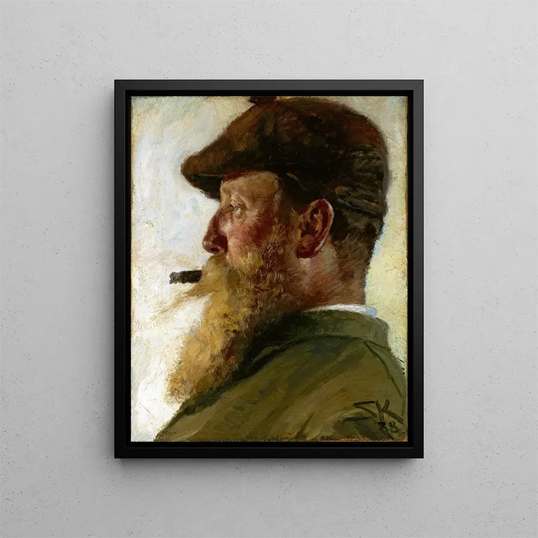 Christian Krohg - Peder Severin Krøyer — framed artwork on a wall