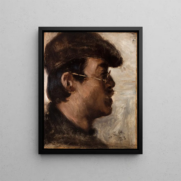 Eilif Petersen - Peder Severin Krøyer — framed artwork on a wall
