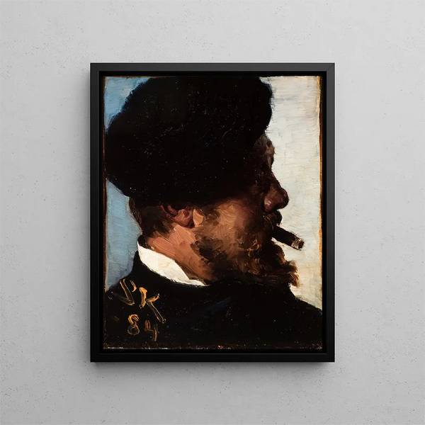 Fritz Stoltenberg - Peder Severin Krøyer — framed artwork on a wall