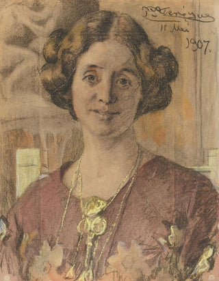 Peder Severin Kryer - Portrait of a Woman probably Anna Vilhelmine Johanne Dorthea Halberg married Bjrner later Larsen.webp