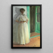 Portrait of Marie Krøyer - Peder Severin Krøyer — framed artwork on a wall