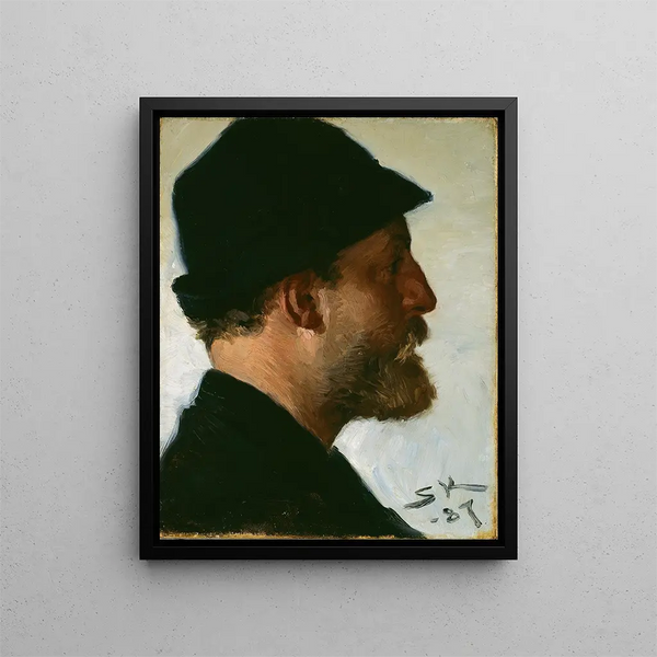 Viggo Johansen - Peder Severin Krøyer — framed artwork on a wall