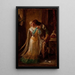 Faust and Gretchen - Pedro Américo — framed artwork on a wall