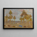 La Conquête du Chaco - Pedro Figari — framed artwork on a wall