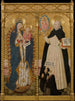 the apocalyptic Virgin and Saint Vincent Ferrier with two donors - Pedro García de Benavarre — artwork view
