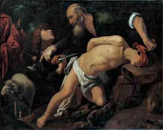 The Sacrifice of Isaac - Pedro Orrente — artwork view