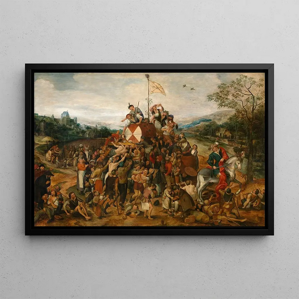 La Saint-Martin - Peeter Baltens — framed artwork on a wall