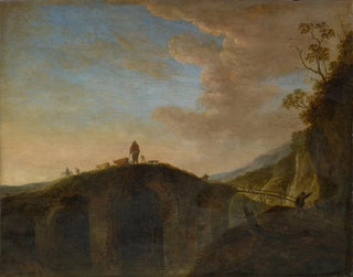 Pont de pierre - Peeter van Bredael — artwork view