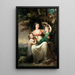 Study of a Willow - Pehr Gustaf von Heideken — framed artwork on a wall